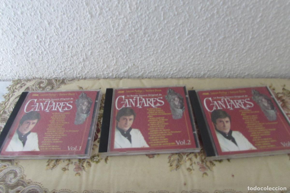CDs de m&uacute;sica: CANTARES VOL 1 --VO 2--VOL 3---3 CDS