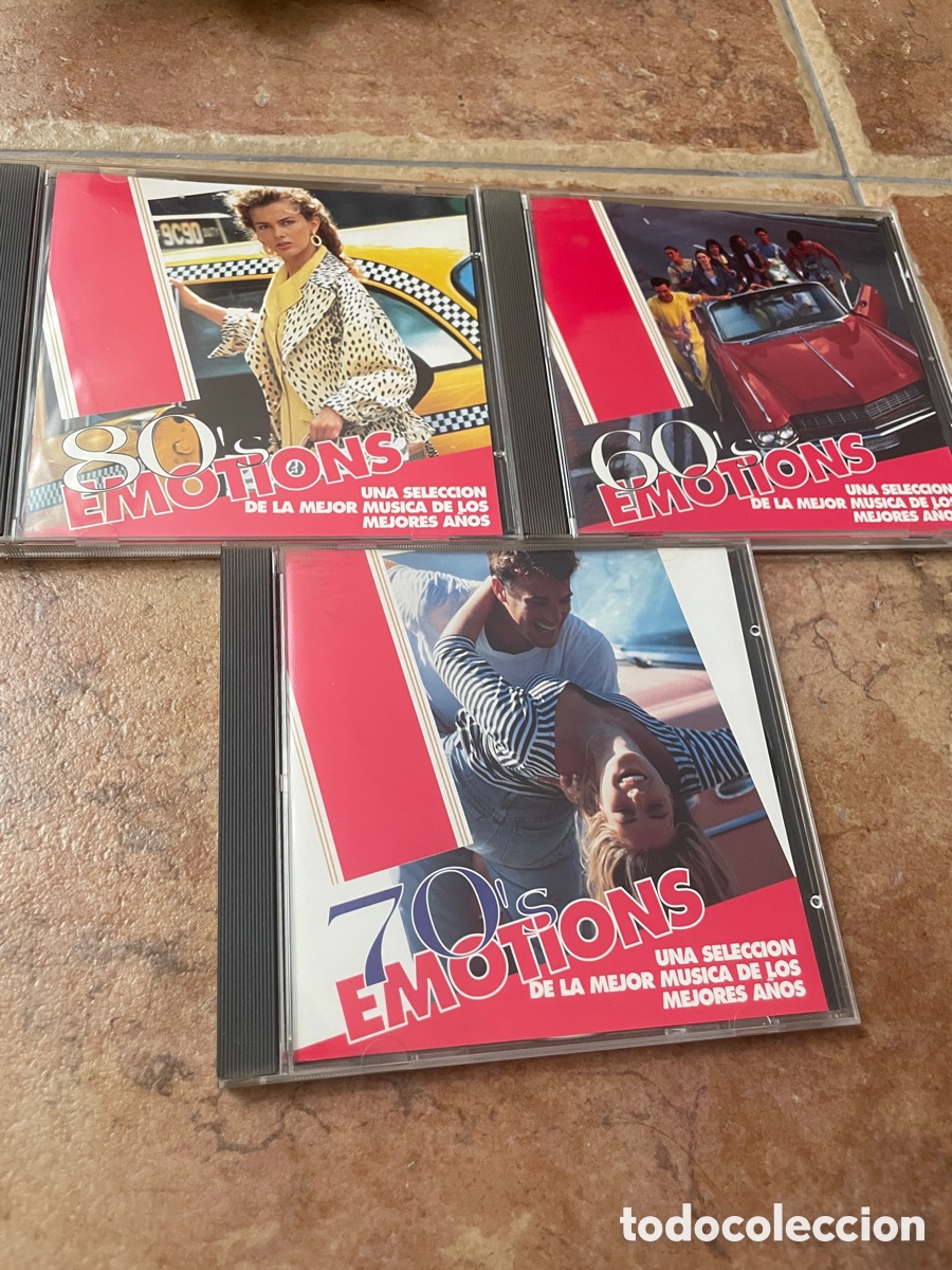 CDs de m&uacute;sica: Recopilatorios emotions CD 60 70 80