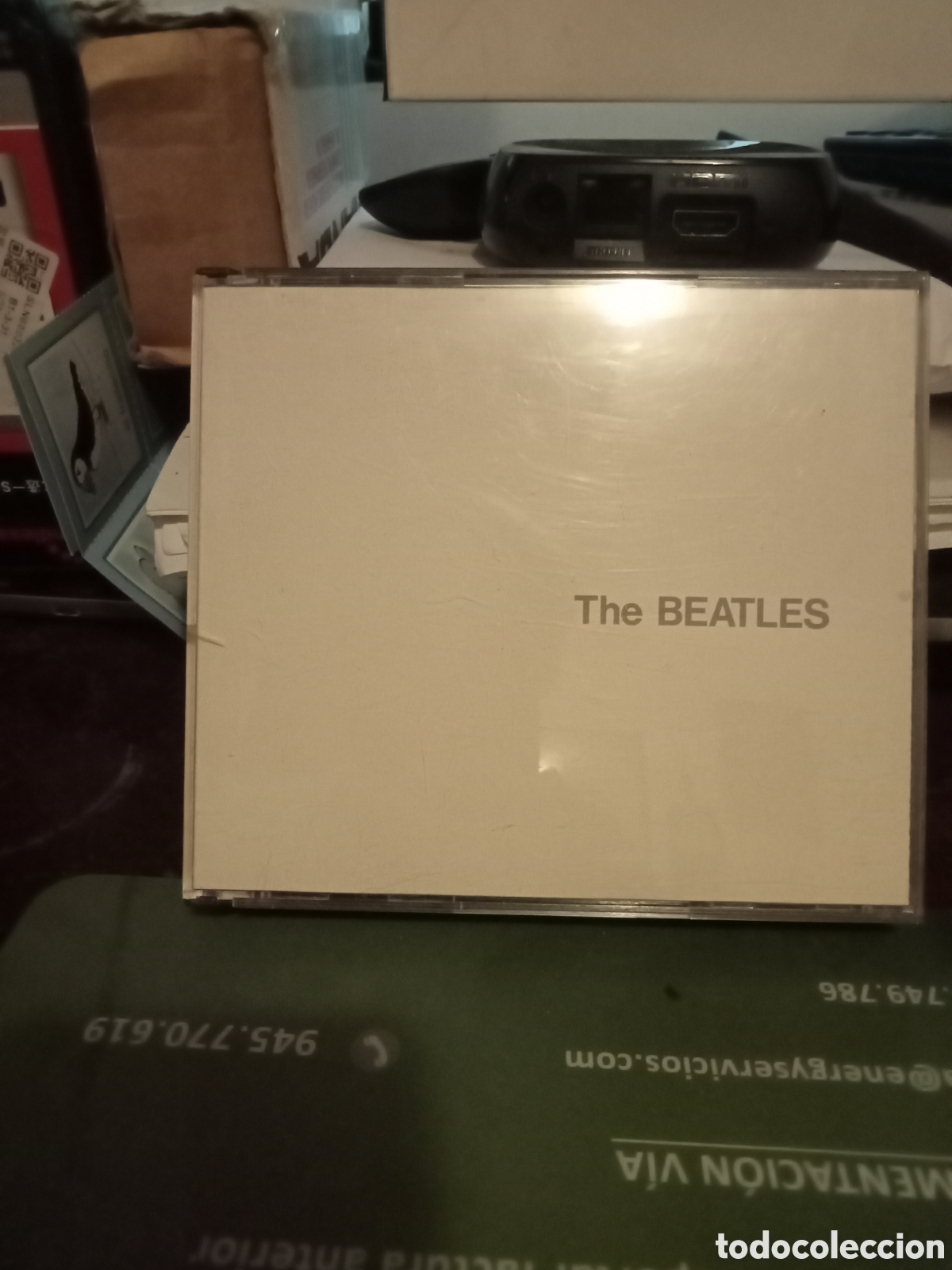 CDs de m&uacute;sica: The Beatles White album