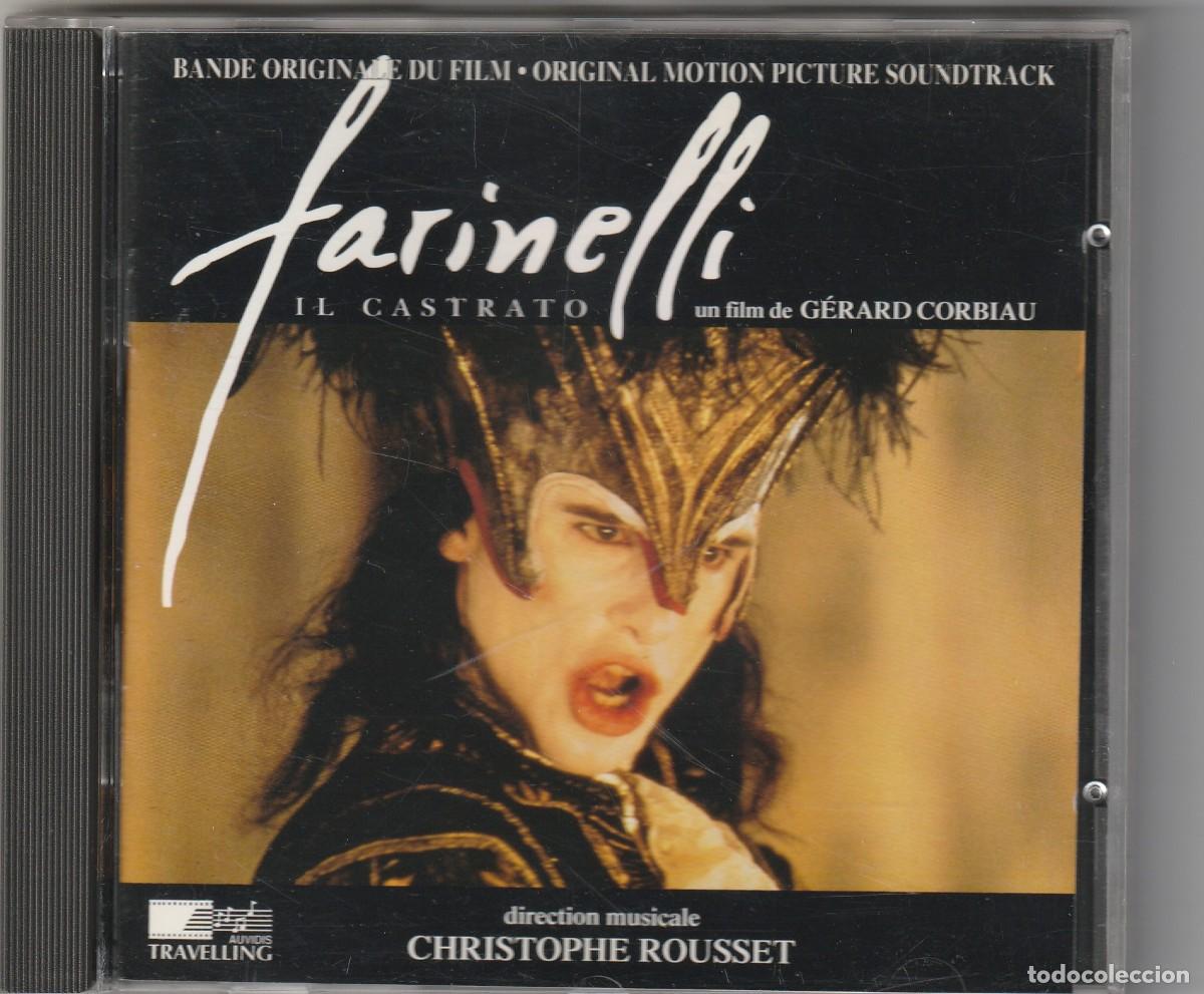CDs de m&uacute;sica: B.S.O. FARINELLI, EL CASTRATO (CD TRAVELLING-AUVIDIS 1994)
