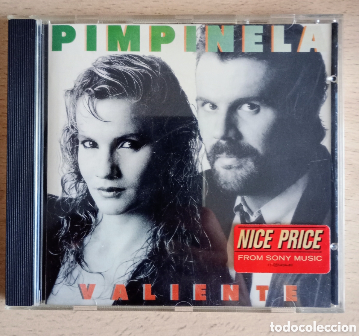 CDs de m&uacute;sica: PIMPINELA- Valiente (CD)