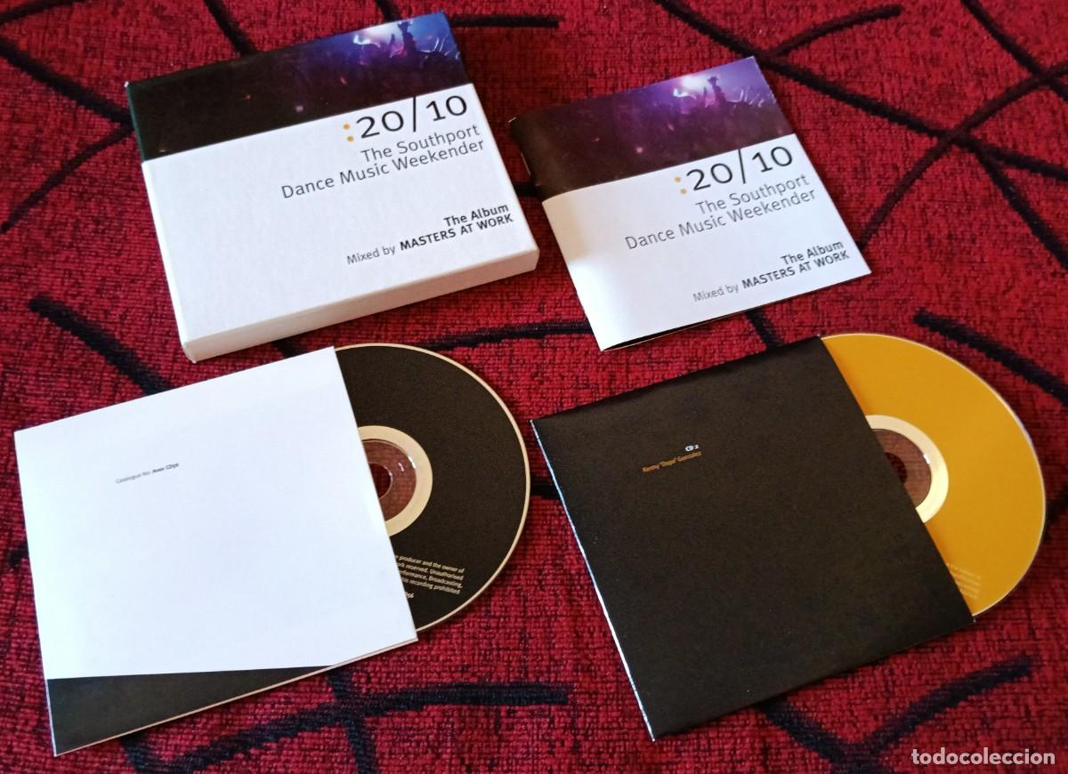 CDs de m&uacute;sica: MASTERS AT WORK **20/10 (The Southport Dance Music Weekender)** CAJA CD DOBLE 1997 UK