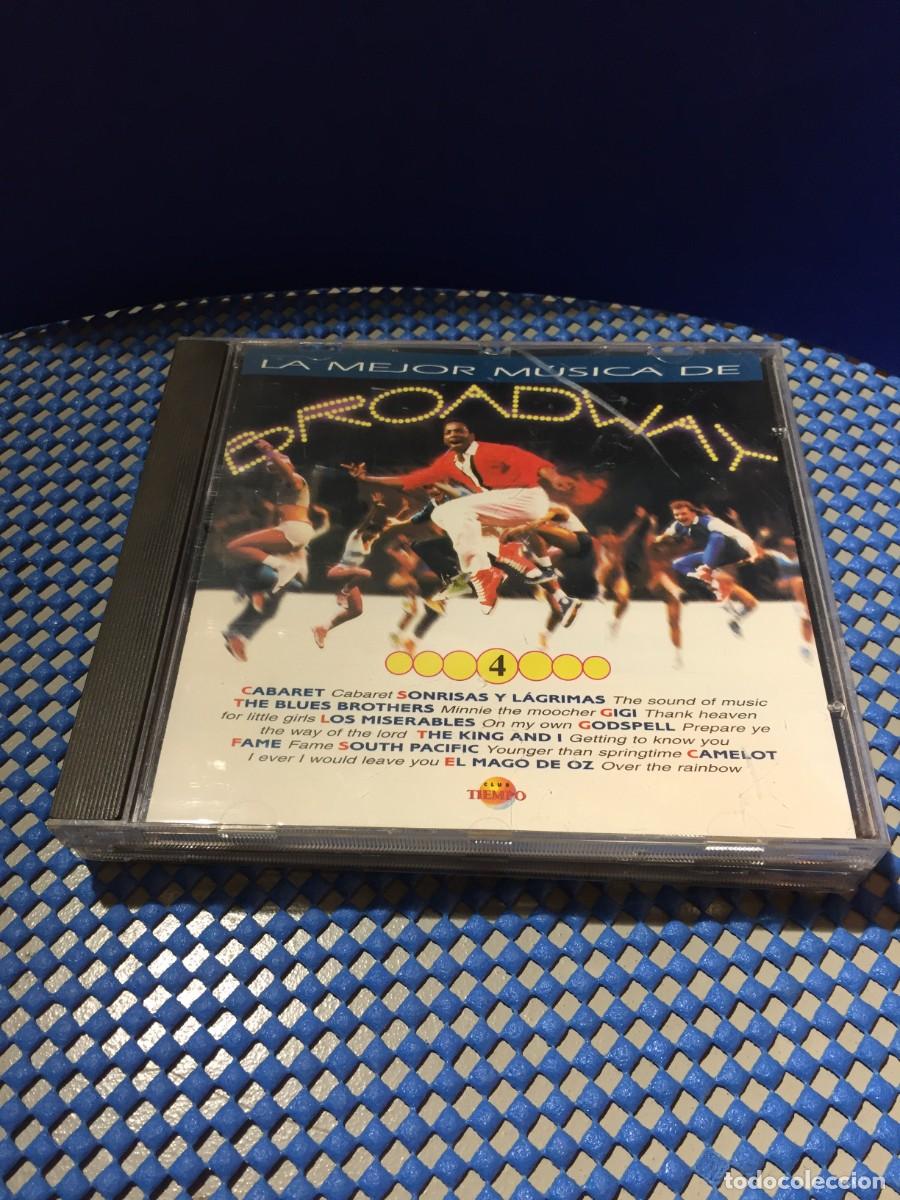 CDs de m&uacute;sica: Cd La mejor musica de Broadway Vol 4