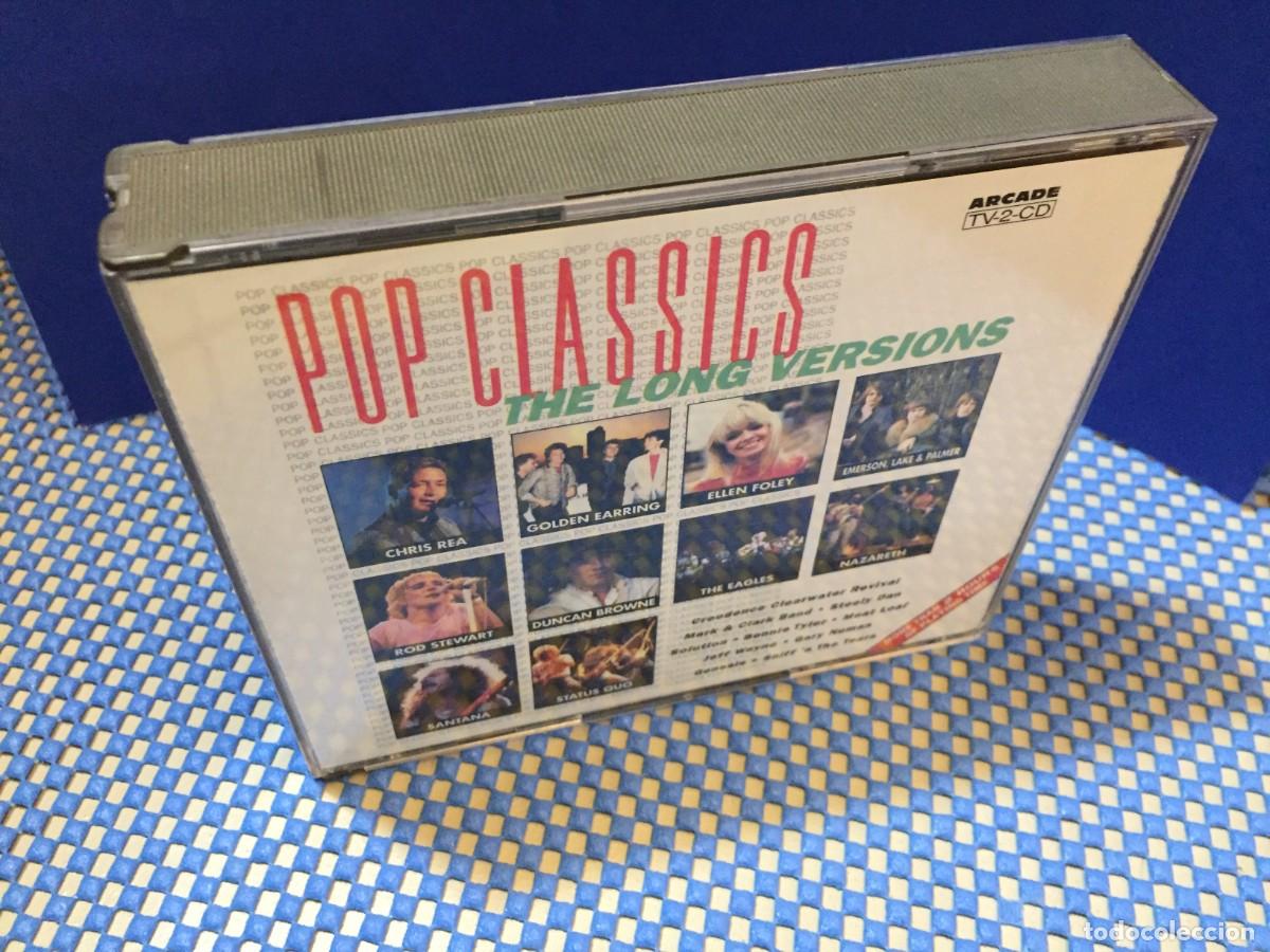 CDs de m&uacute;sica: cd Pop classics The long versions cd doble con caja doble