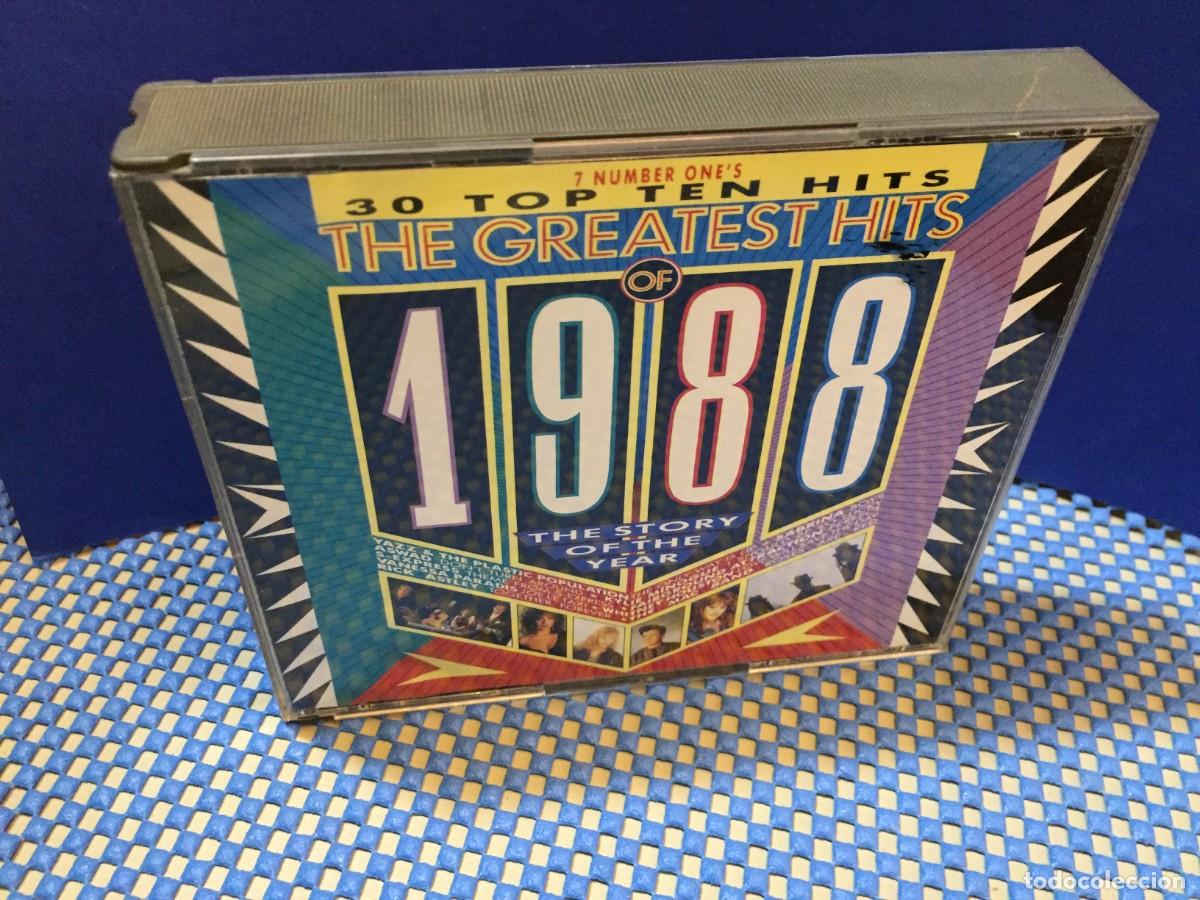 CDs de m&uacute;sica: cd doble The Greatest Hits Of 1988 - caja doble