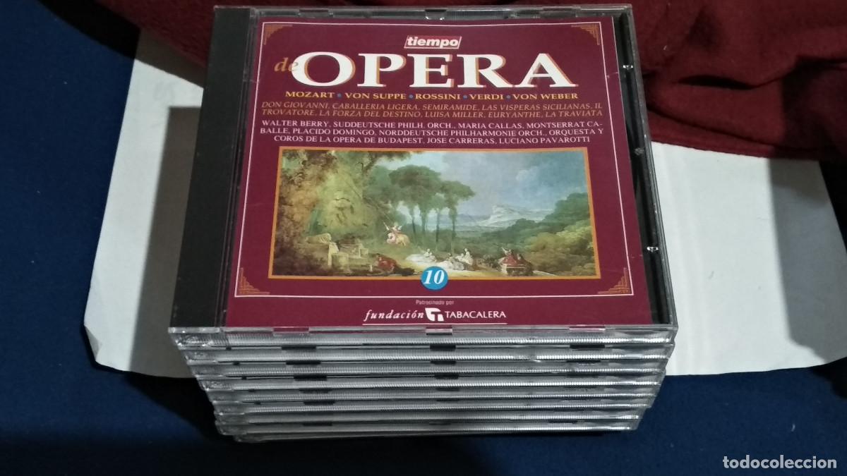 CDs de m&uacute;sica: COLECCI&Oacute;N COMPLETA &rdquo;Tiempo De Opera&rdquo; - 10 CD's 1993 PROMO TIEMPO Y Fundaci&oacute;n Tabacalera.