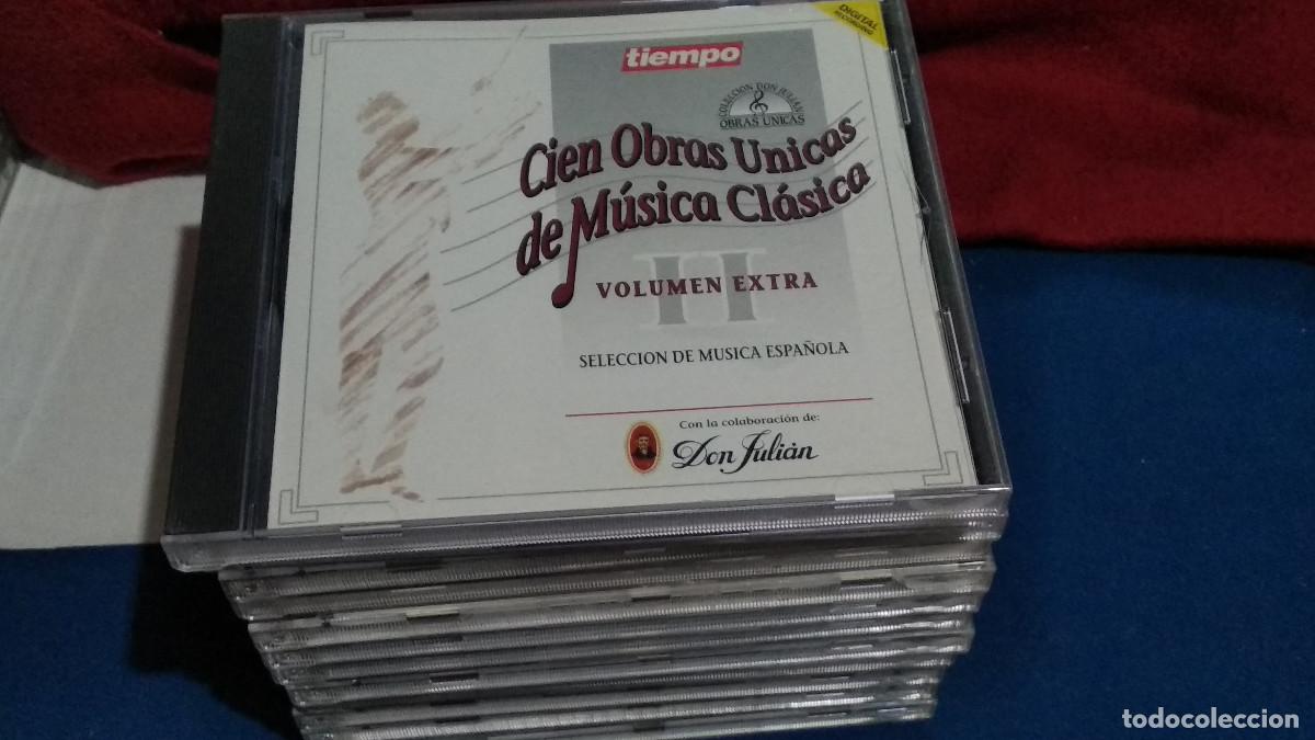 CDs de m&uacute;sica: CIEN OBRAS &Uacute;NICAS M&Uacute;SICA CL&Aacute;SICA 12 CD&acute;S - COLECCI&Oacute;N TIEMPO COMPLETA - 12 CD's 1993 PROMO TIEMPO