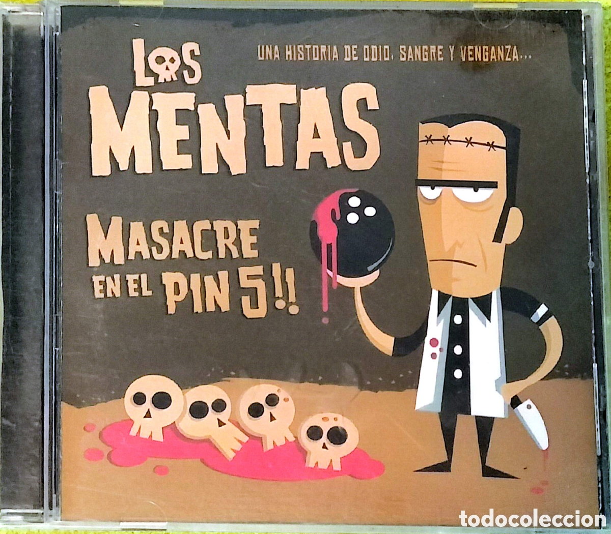 CDs de m&uacute;sica: CD Los Mentas - Masacre En El Pin 5!!