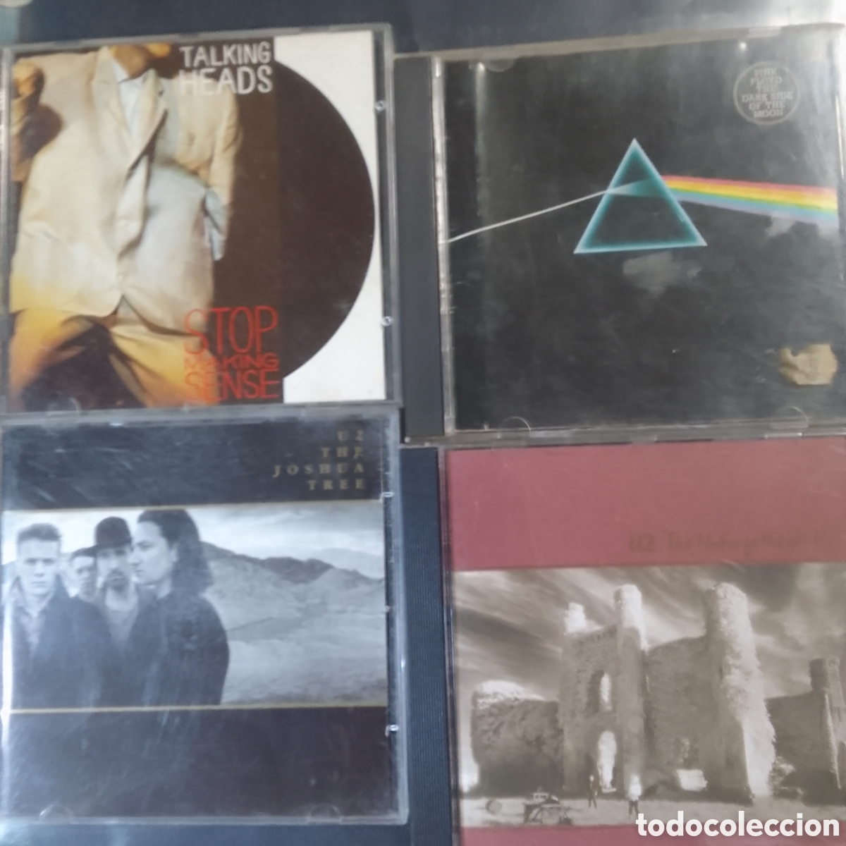 CDs de m&uacute;sica: 4 CDS TALKING HEADS PINK FLOYD U2 LOTE 113