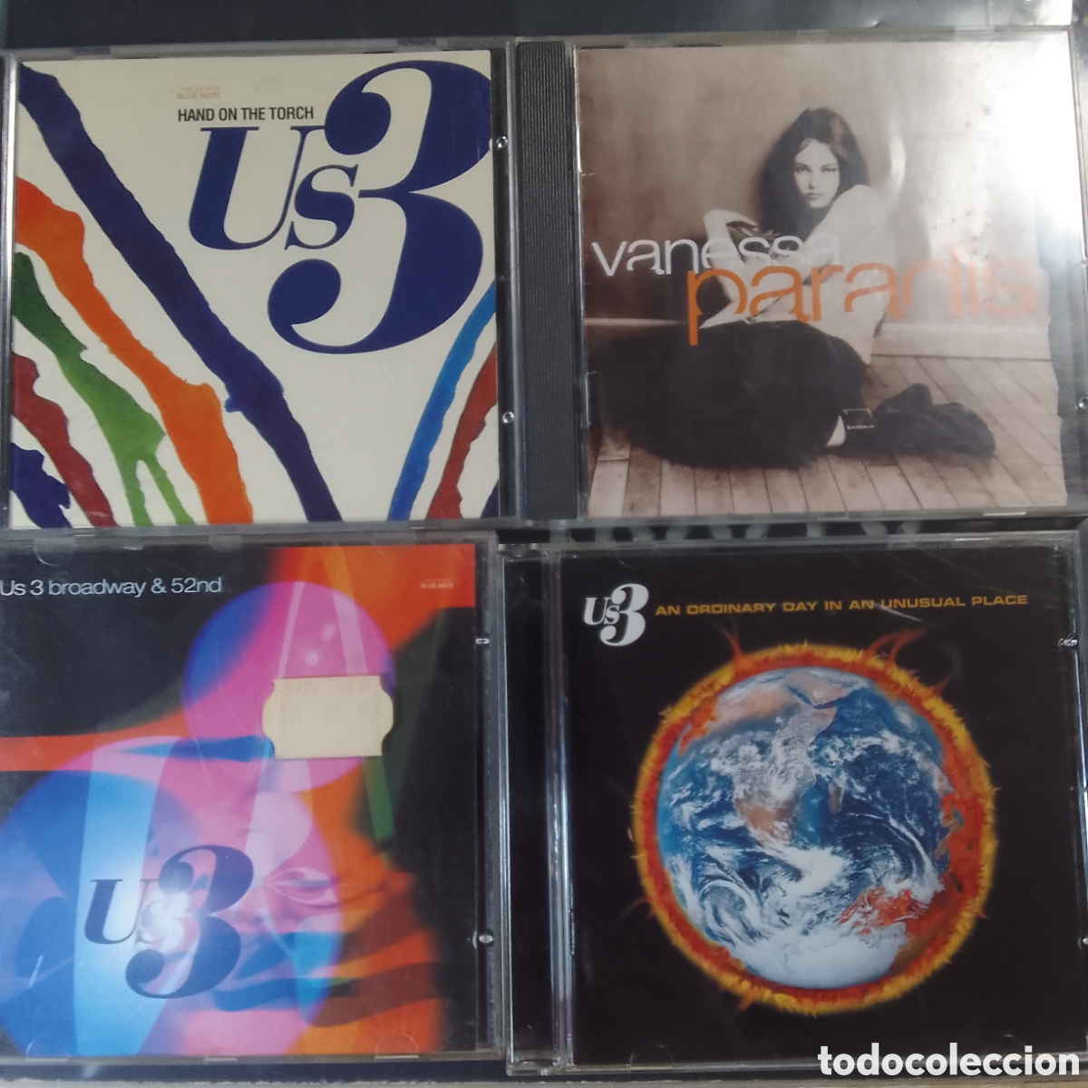 CDs de m&uacute;sica: 4 CDS US3 VANESSA PARADIS LOTE 116