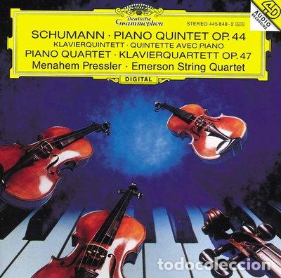 CDs de m&uacute;sica: Schumann: Piano Quintet Op. 44, Piano Quartet Op. 47- 0028944584820