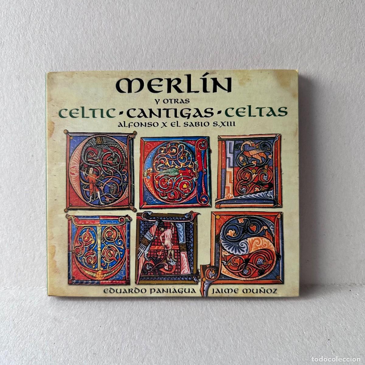 CDs de m&uacute;sica: Alfonso X El Sabio / Eduardo Paniagua, Jaime Mu&ntilde;oz - Merl&iacute;n Y Otras Cantigas Celtas (CD)
