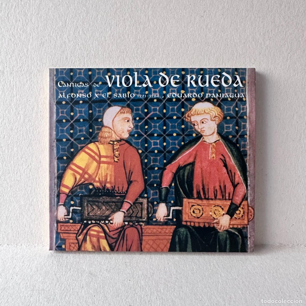 CDs de m&uacute;sica: Alfonso X El Sabio - Eduardo Paniagua - Cantigas De Viola De Rueda (CD)