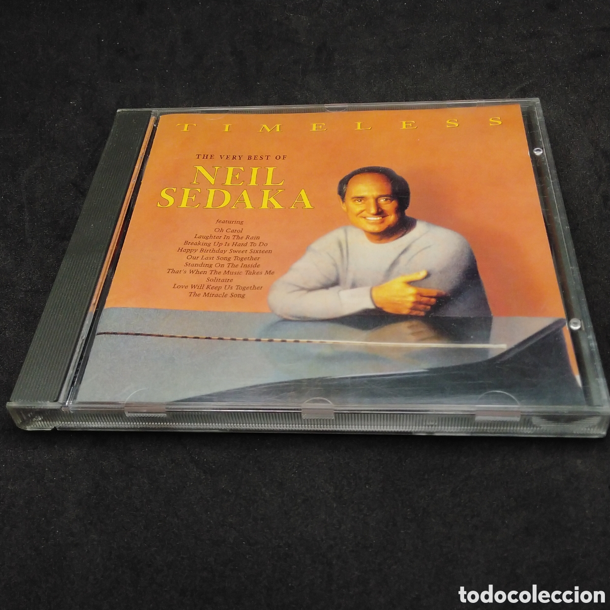 CDs de m&uacute;sica: NEIL SEDAKA - TIMELESS - THE VERY BEST - CD - 1991- DISCO VERIFICADO
