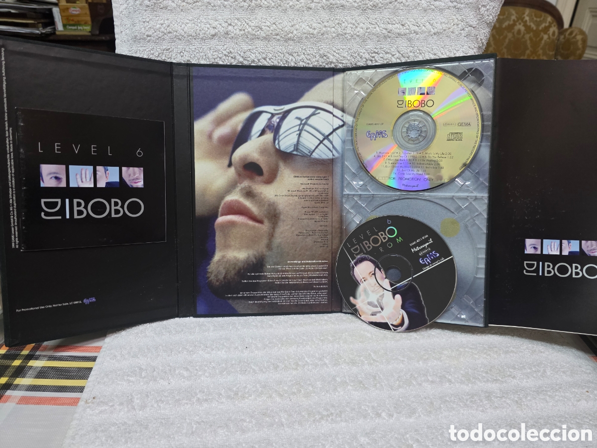 CDs de m&uacute;sica: DJ BOBO/ LEVEL 6 / INCLUYE DISCO INTERACTIVO Y LIBRETOS