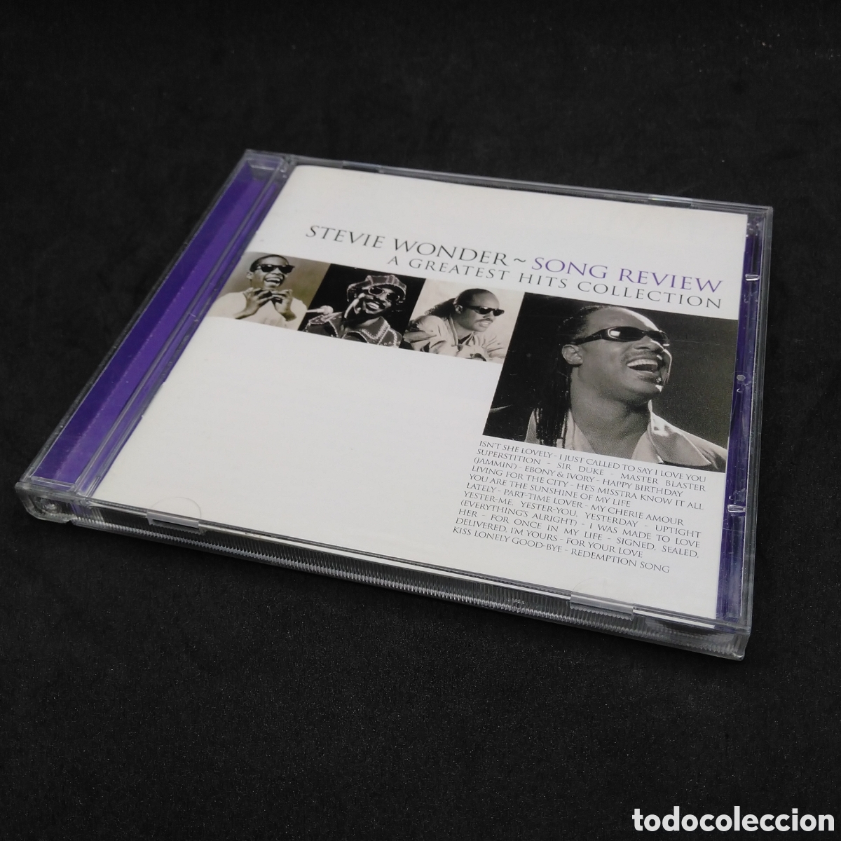 CDs de m&uacute;sica: STEVIE WONDER - SONG REVIEW (A GREATEST HITS COLLECTION) - CD - 1996 - DISCO VERIFICADO