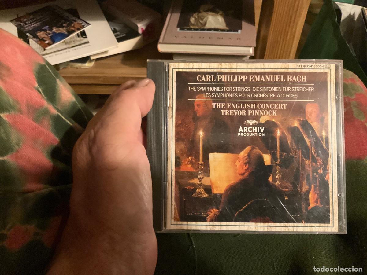 CDs de m&uacute;sica: Bach - Trevor Pinnock Sinfon&iacute;as para strings cuerdas&iquest;