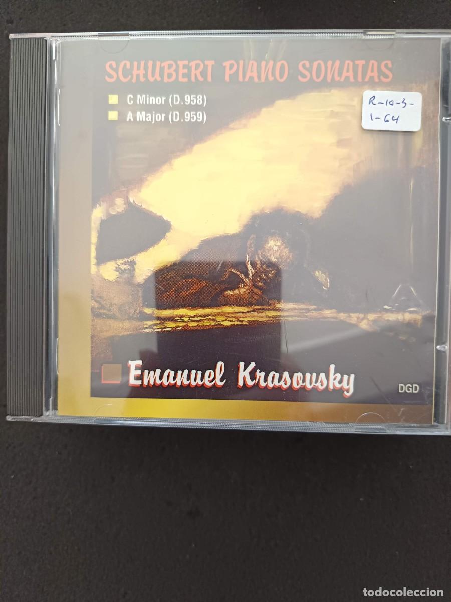 CDs de m&uacute;sica: SCHUBERT: PIANO SONATAS: C MINOR (D.958) / A MAJOR (D.959): PIANO: EMANUEL KRASOVSKY
