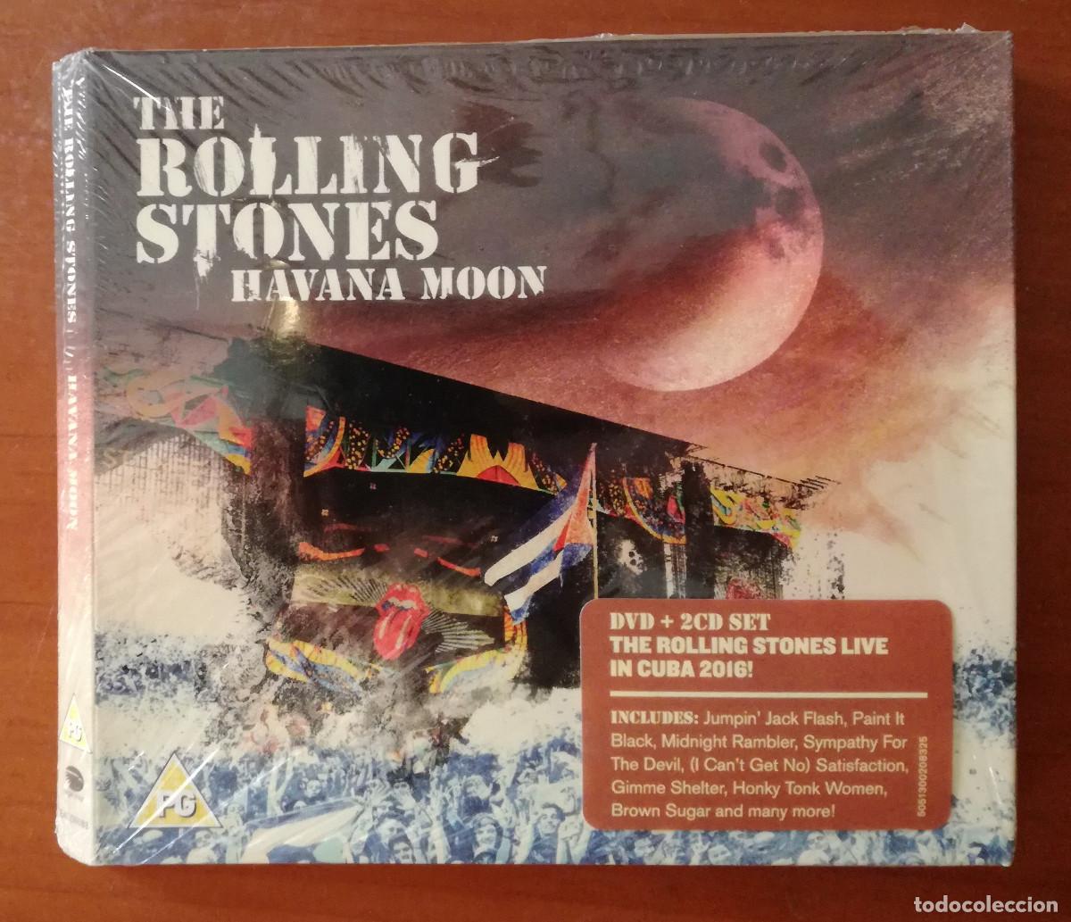 CDs de m&uacute;sica: ROLLING STONES - HAVANA MOON - DIGIPACK 2XCD + DVD - PRECINTADO