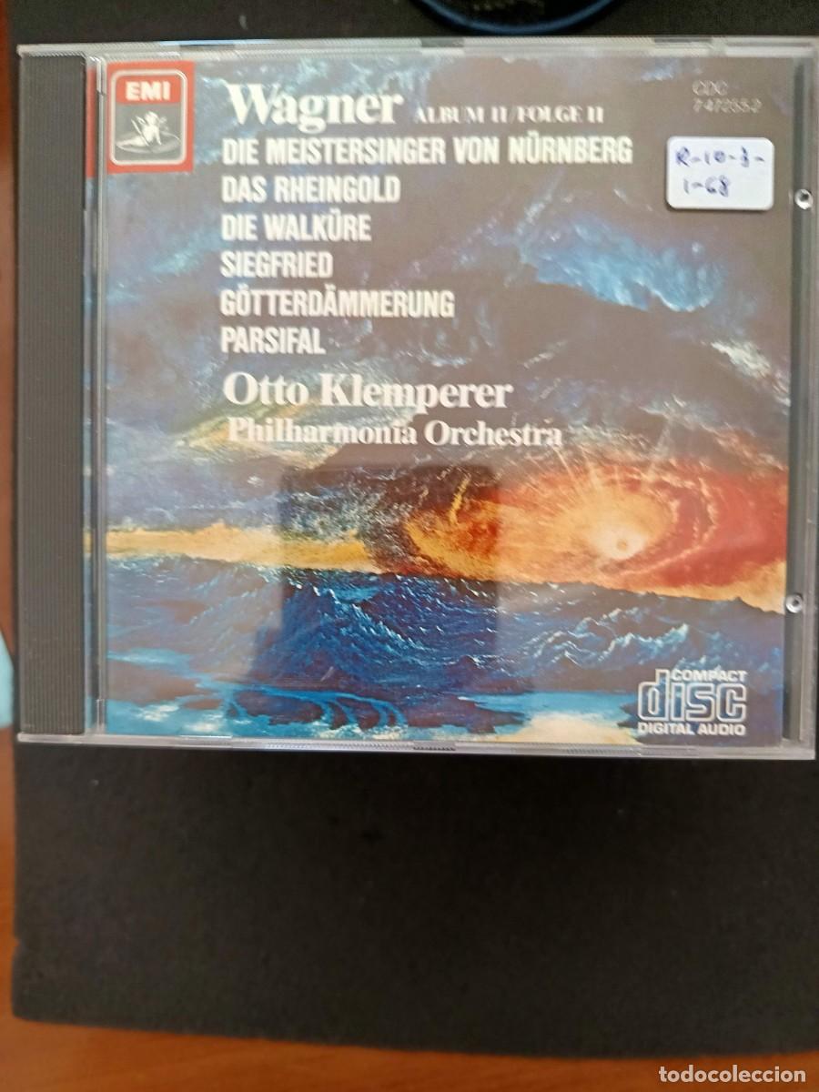 CDs de m&uacute;sica: WAGNER: (EXCERPS): DIE MEISTERSINGER VON N&Uuml;RNBERG, DAS RHEINGOID, DIE WALK&Uuml;RE, SIEGFRIED, G&Ouml;TTERD&Auml;M