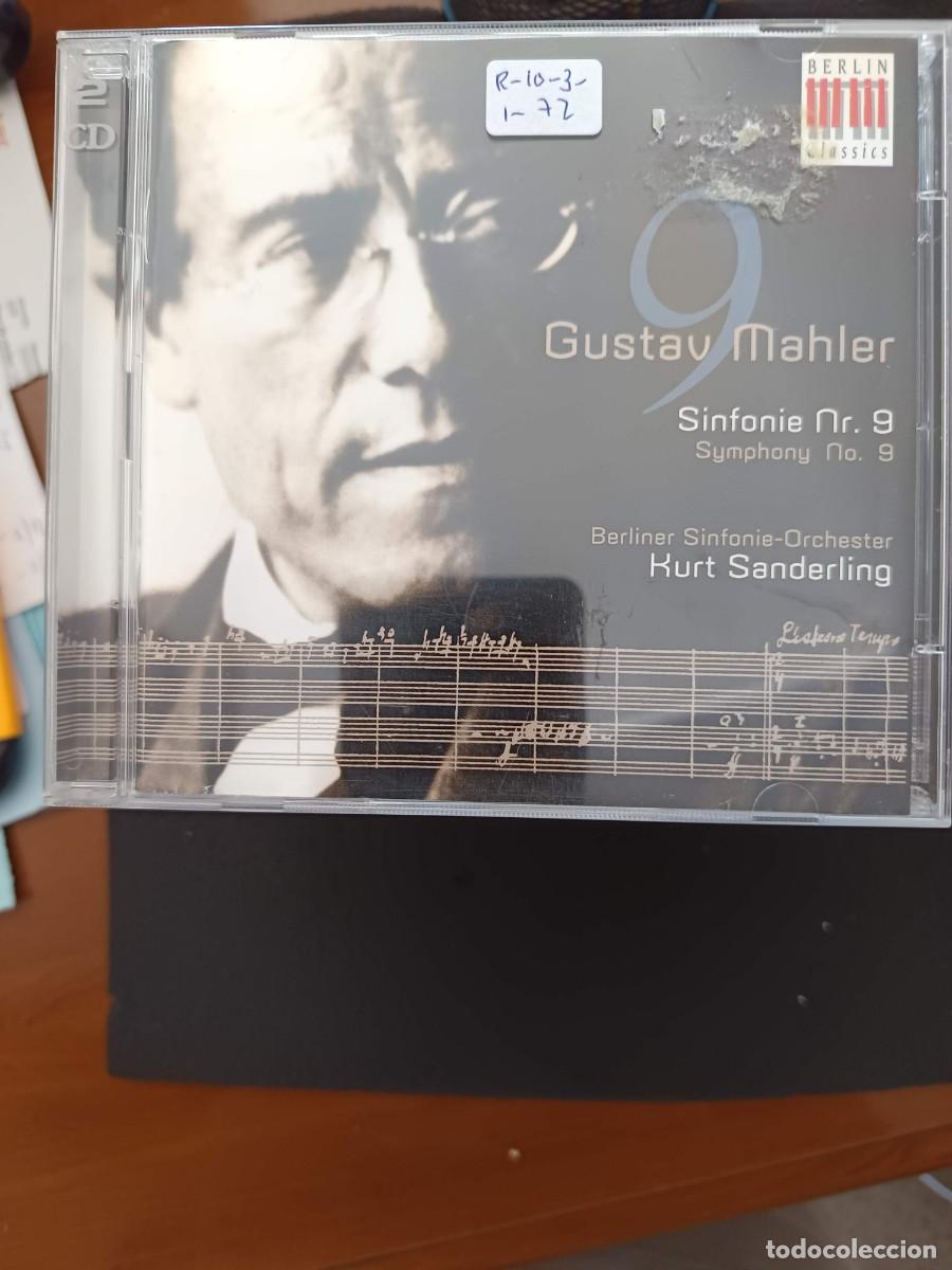 CDs de m&uacute;sica: MAHLER: SINFONIE NR. 9. DIR: KURT SANDERLING. BERLINER SINFONIE-ORCHESTER