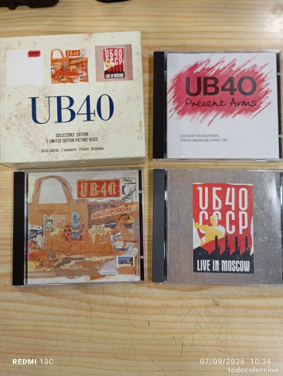 CDs de m&uacute;sica: Box Set 3 Cds UB40 Edicion limitada