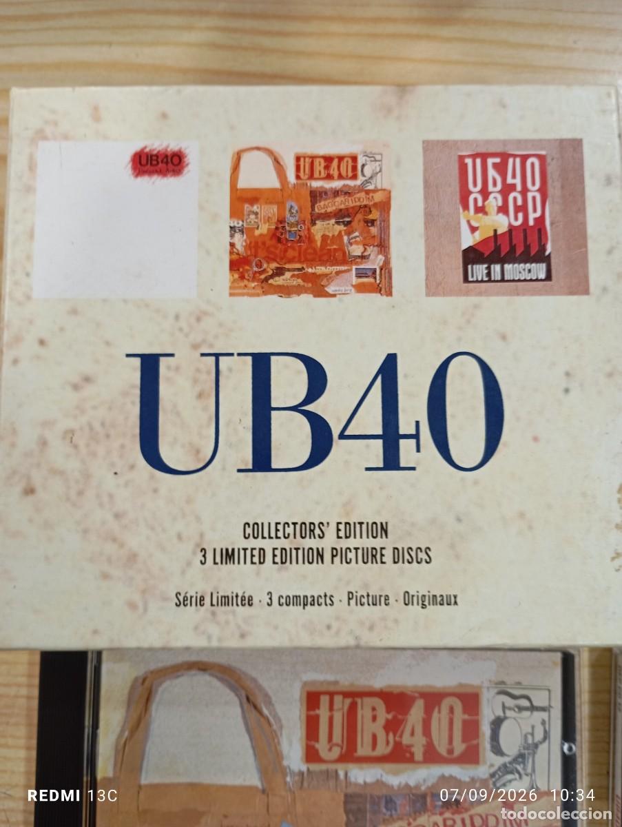 CDs de m&uacute;sica: Box Set 3 Cds UB40 Edicion limitada - Foto 2