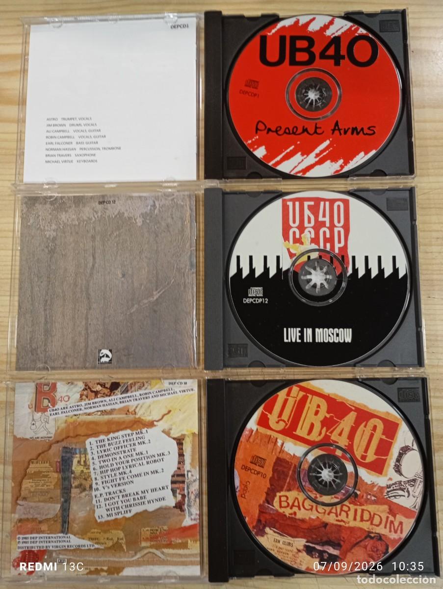 CDs de m&uacute;sica: Box Set 3 Cds UB40 Edicion limitada - Foto 4