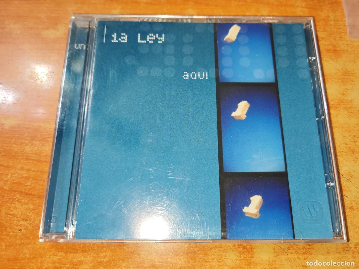 CDs de m&uacute;sica: LA LEY Aqui CD SINGLE PROMOCIONAL DEL A&Ntilde;O 2000 CONTIENE 2 TEMAS PRODUCE HUMBERTO GATICA