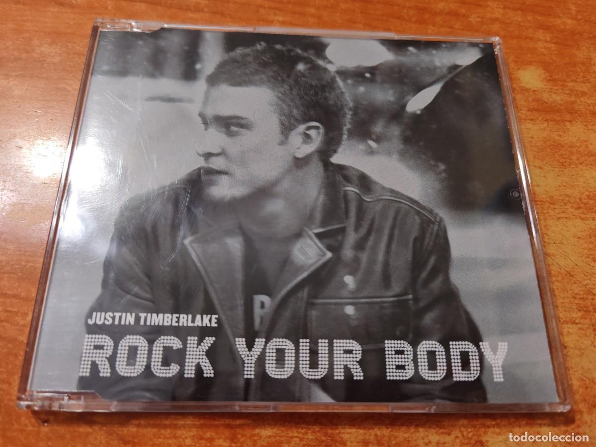CDs de m&uacute;sica: JUSTIN TIMBERLAKE Rock your body REMIXES CD SINGLE DEL A&Ntilde;O 2002 CONTIENE 4 TEMAS NSYNC