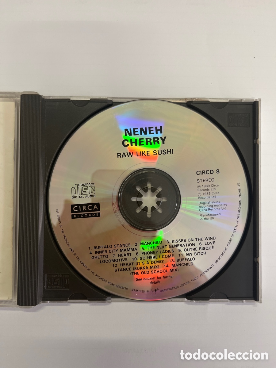 CDs de m&uacute;sica: NENEH CHERRY Raw Like Sushi CD - Foto 3
