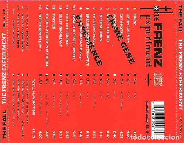 CDs de m&uacute;sica: The Fall - The Frenz Experiment - Foto 2
