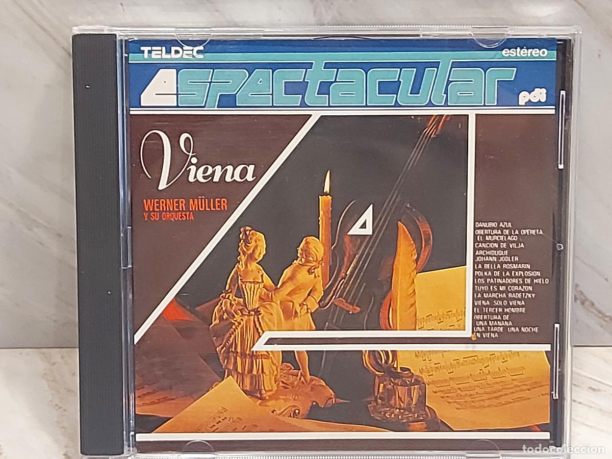 CDs de m&uacute;sica: WERNER M&Uuml;LLER Y SU ORQUESTA | VIENA ESPECTACULAR | CD PDI 1987 | EDICI&Oacute;N ESPA&Ntilde;OLA
