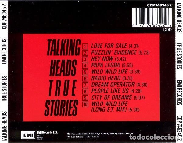 CDs de m&uacute;sica: Talking Heads - True Stories - Foto 2