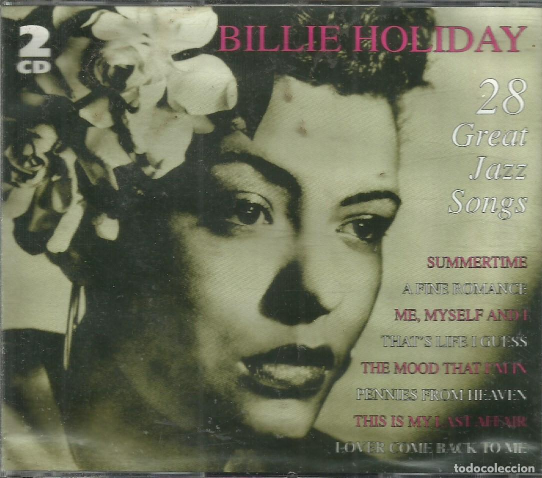 CDs de m&uacute;sica: 28 Great Jazz Songs (2 CD) / Billie Holiday.