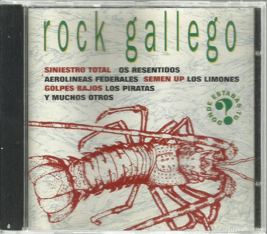 CDs de m&uacute;sica: Rock Gallego / Siniestro Total, Os resentidos, Golpes Bajos...