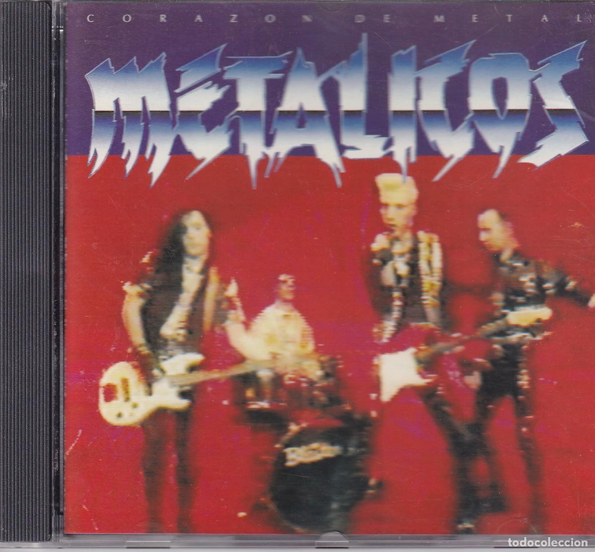 CDs de m&uacute;sica: Met&aacute;licos - Coraz&oacute;n de metal - Foto 1