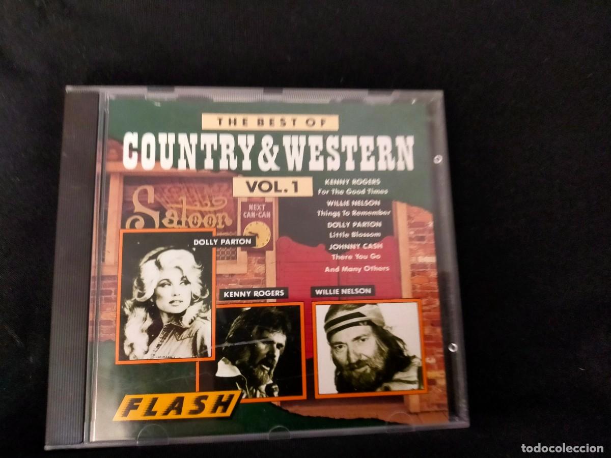 CDs de m&uacute;sica: THE BEST OF COUNTRY & WESTERN. VOL, 1. VARIOS ARTISTAS. MASTERS RECORDS. HOLANDA. 15 TEMAS.