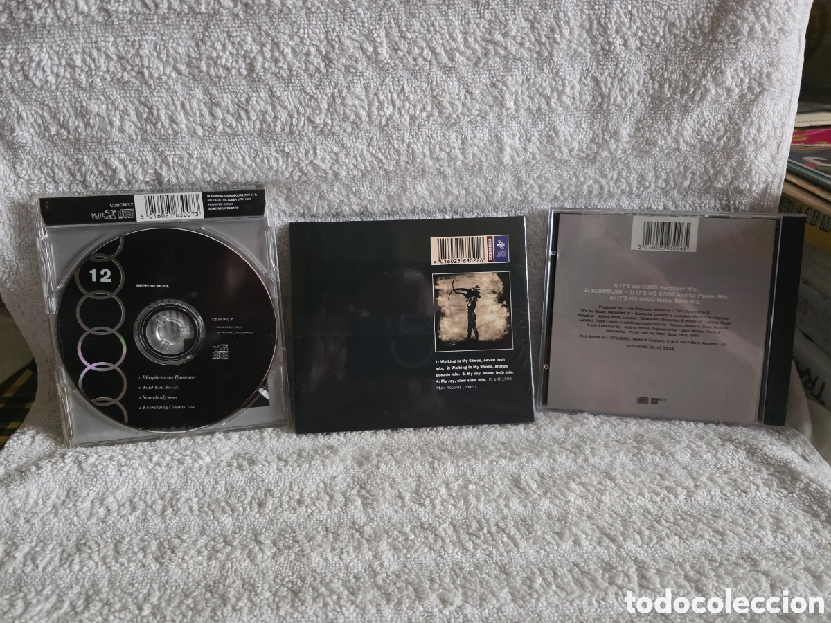 CDs de m&uacute;sica: DEPECHE MODE - 3 CDs UK....a estrenar - Foto 2