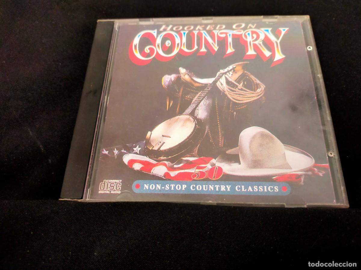 CDs de m&uacute;sica: HOOKED ON COUNTRY. NON STOP COUNTRY CLASSICS. 50 TEMAS. 1990. VER VFOTOS
