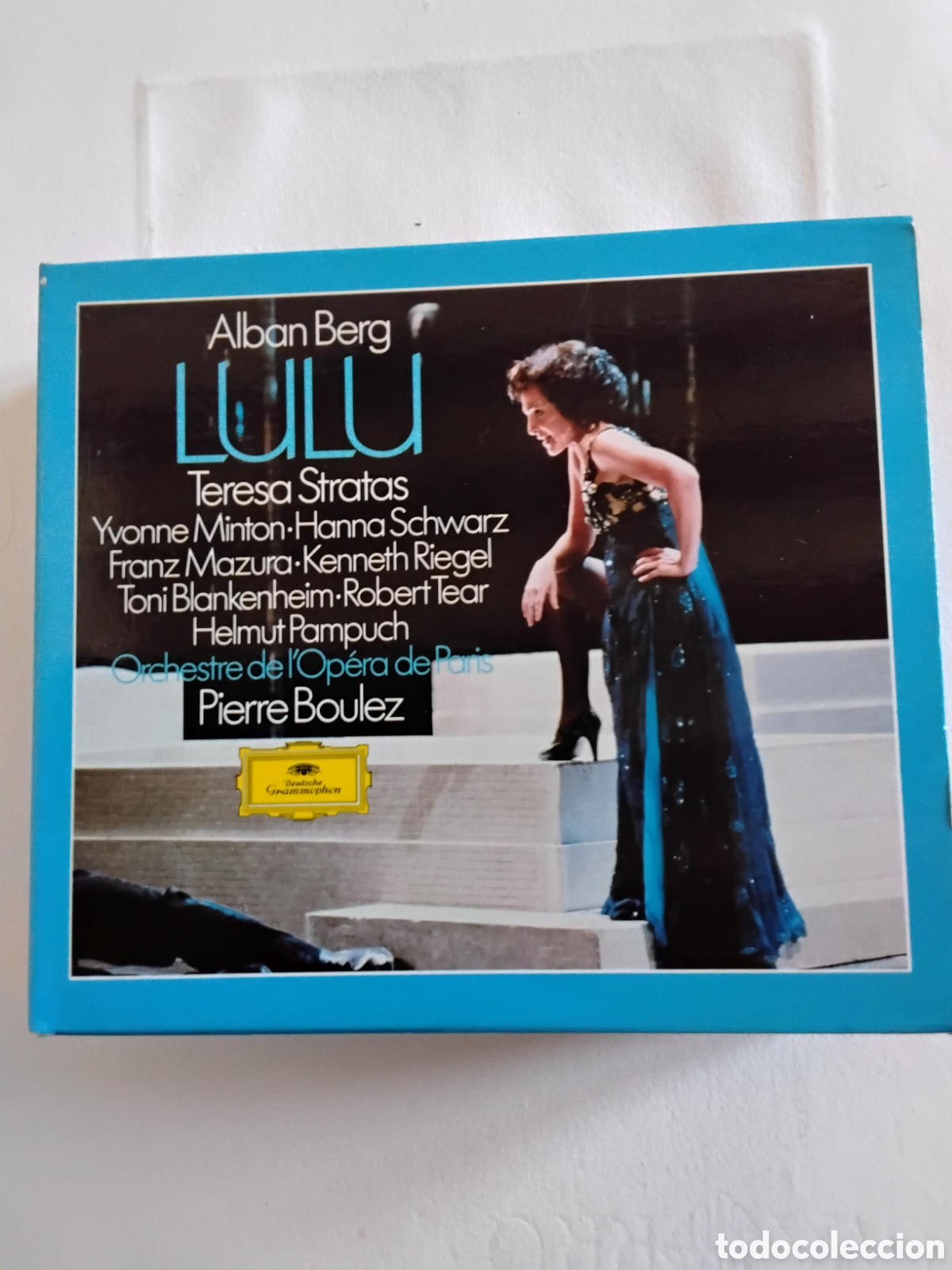 CDs de m&uacute;sica: LULU. ALBAN BERG. TERESA STRATAS. PIERRE BOULEZ