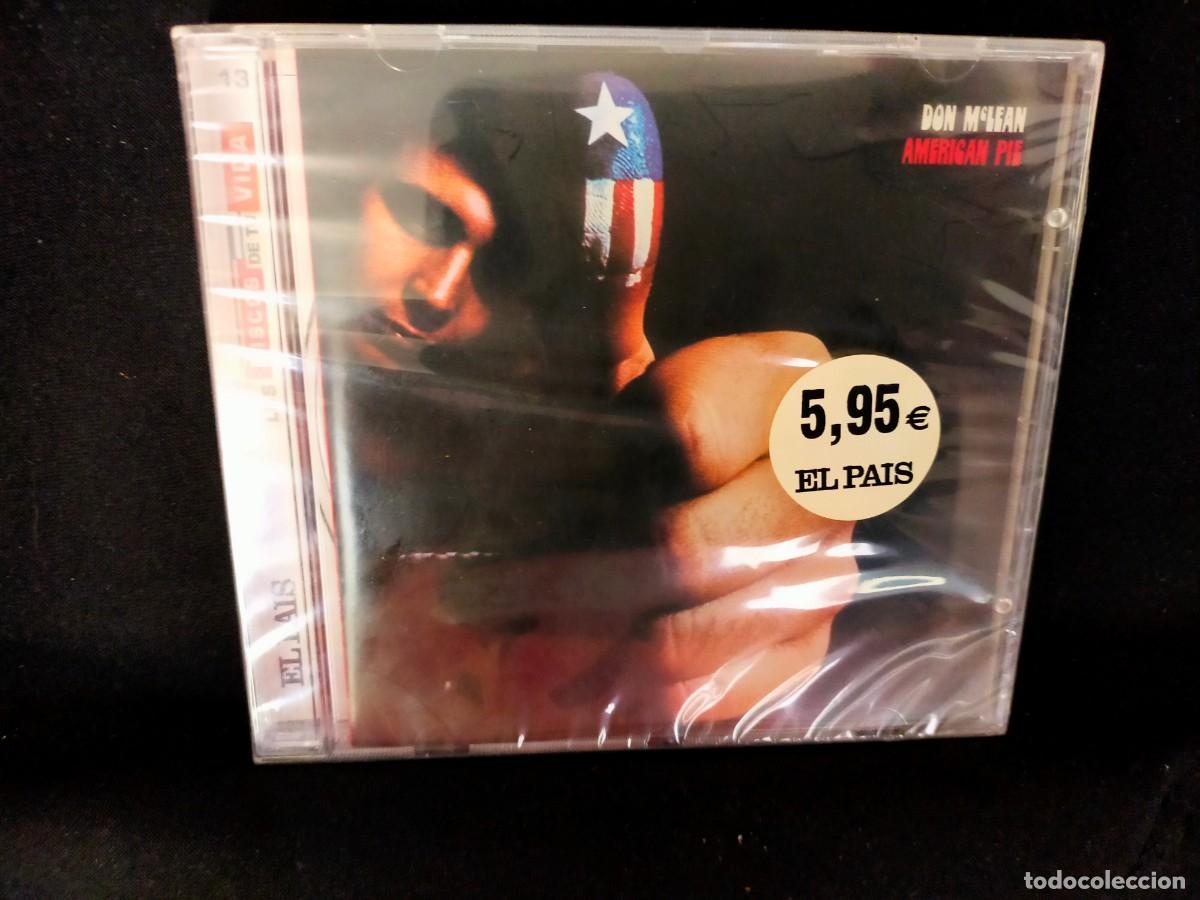 CDs de m&uacute;sica: DON McLEAN. AMERICAN PIE. PRECINTADO. EMI-EL PA&Iacute;S. LOS DISCOS DE TU VIDA. 10 TEMAS. 2003