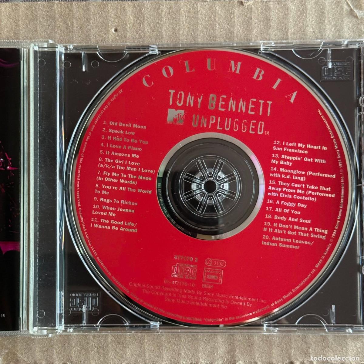 CDs de m&uacute;sica: Tony Bennett &rdquo;Unplugged&rdquo; CD - Foto 3