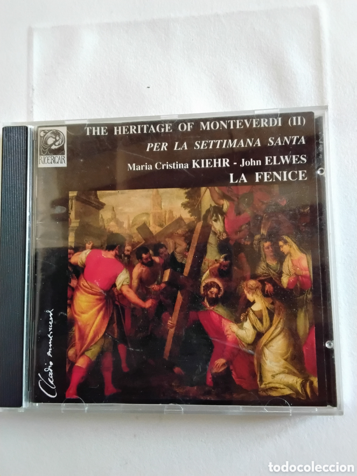 CDs de m&uacute;sica: THE HERITAGE OF MONTEVERDI. (II). PER LA SETTIMANA SANTA. KIEHR. ELWES. LA FENICE. CD