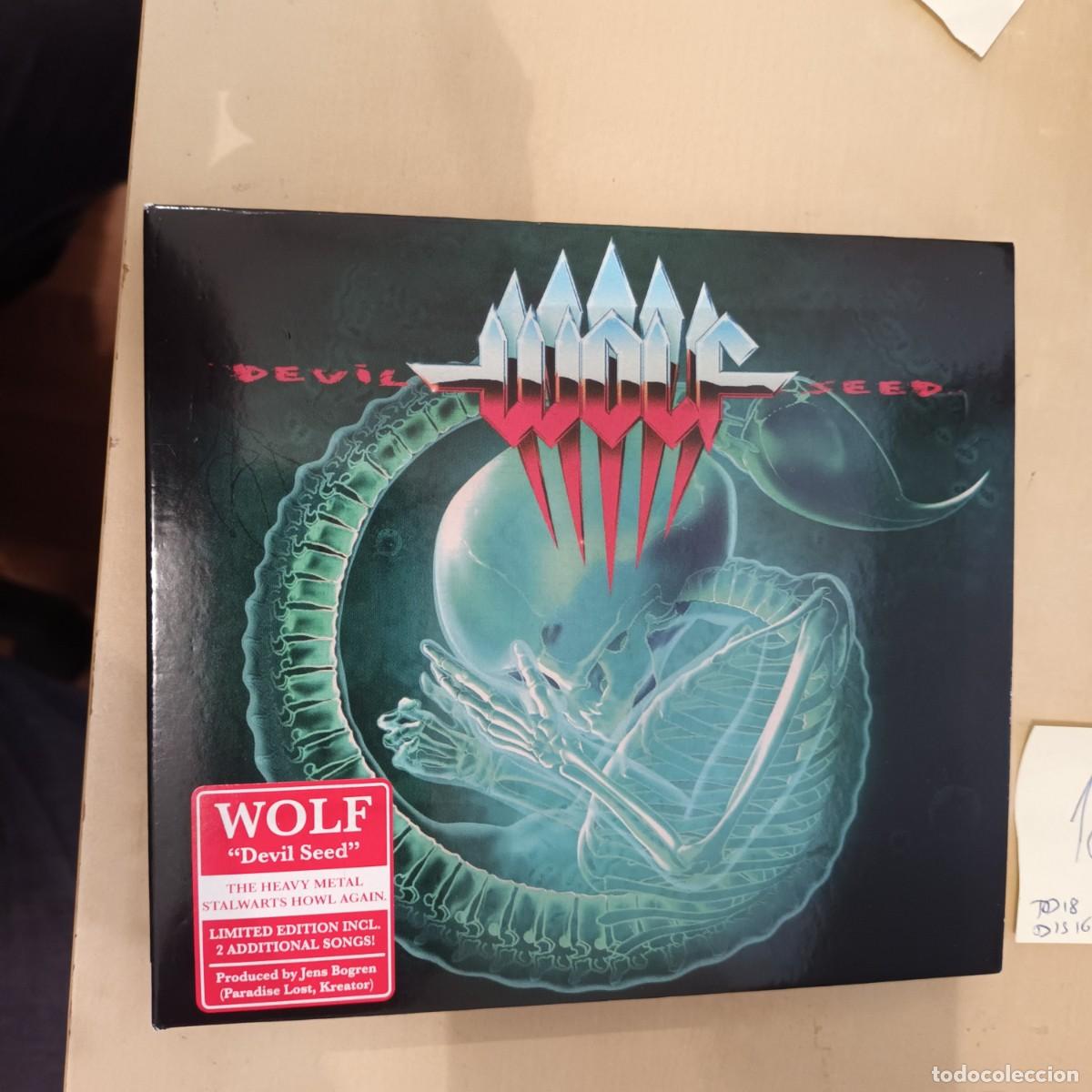 CDs de m&uacute;sica: Wolf , Devil Seed , CD 2014 digipack , estado impecable. Heavy Metal