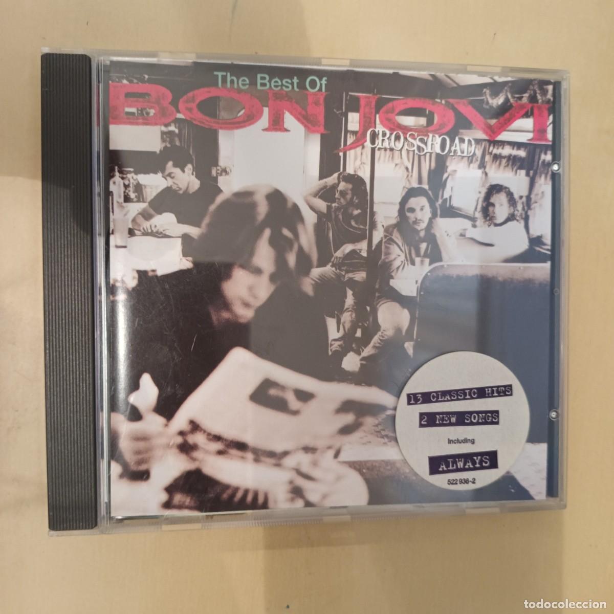 CDs de m&uacute;sica: Bon Jovi , Cross Road (The Best Of .. ) , CD 1994 Estado impecable. Hard Rock .