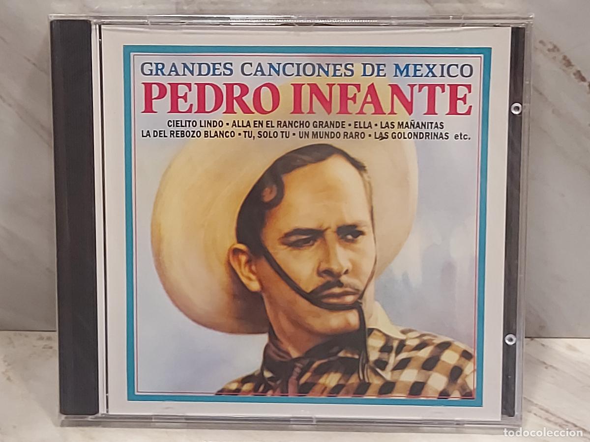 CDs de m&uacute;sica: PEDRO INFANTE | GRANDES CANCIONES DE M&Eacute;XICO | CD 1990 | PRECINTADO