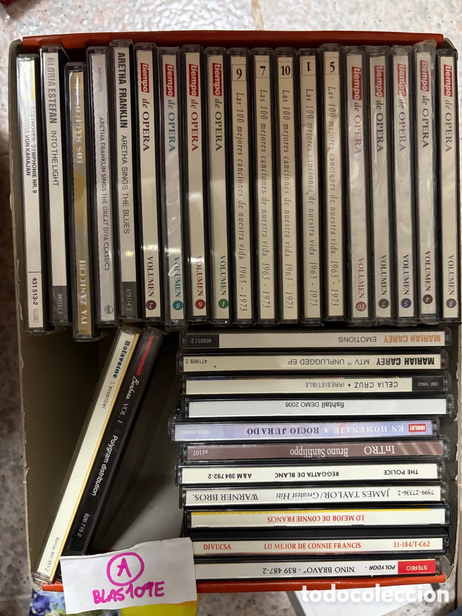 CDs de m&uacute;sica: Blas109E (A) lote de 31 discos de m&uacute;sica originales , &oacute;pera, pop&hellip;