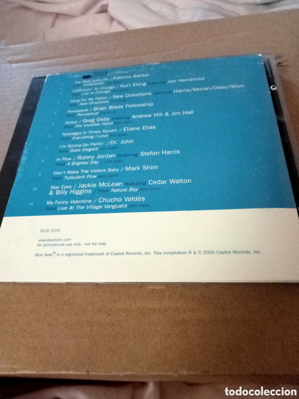 CDs de m&uacute;sica: Blue note sprint sampler 2000 - Foto 2