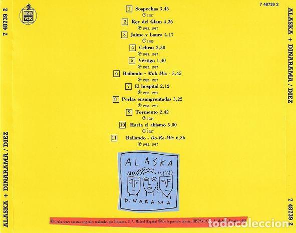 CDs de m&uacute;sica: Alaska y Dinarama - Diez - Foto 2